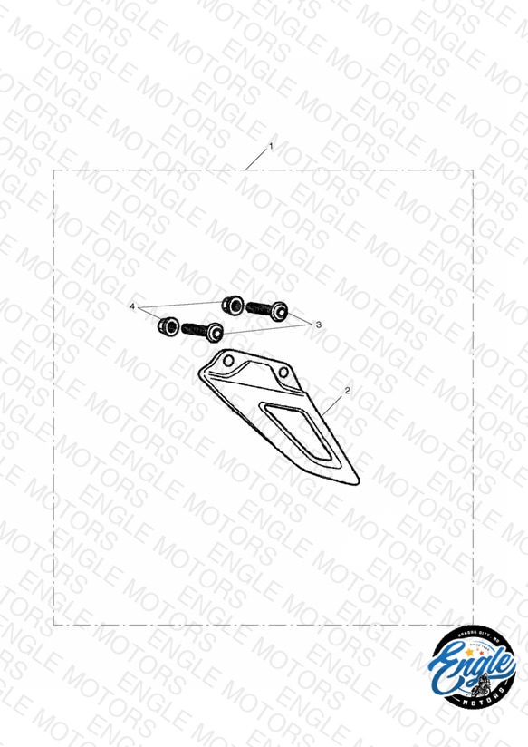 Low Chain Guard, Carbon Fibre