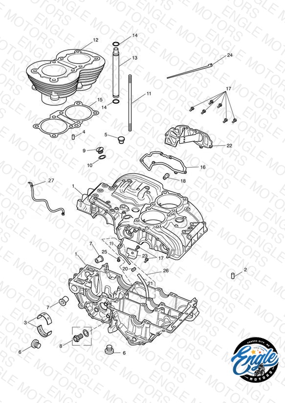 Crankcase & Fittings
