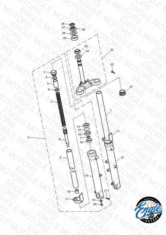Front Forks and Yokes