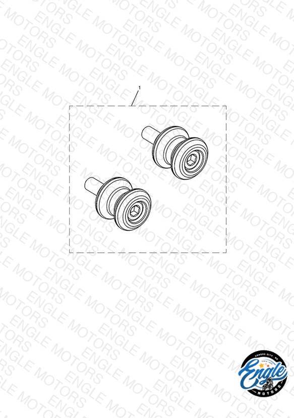 Paddock Stand Bobbin Kit