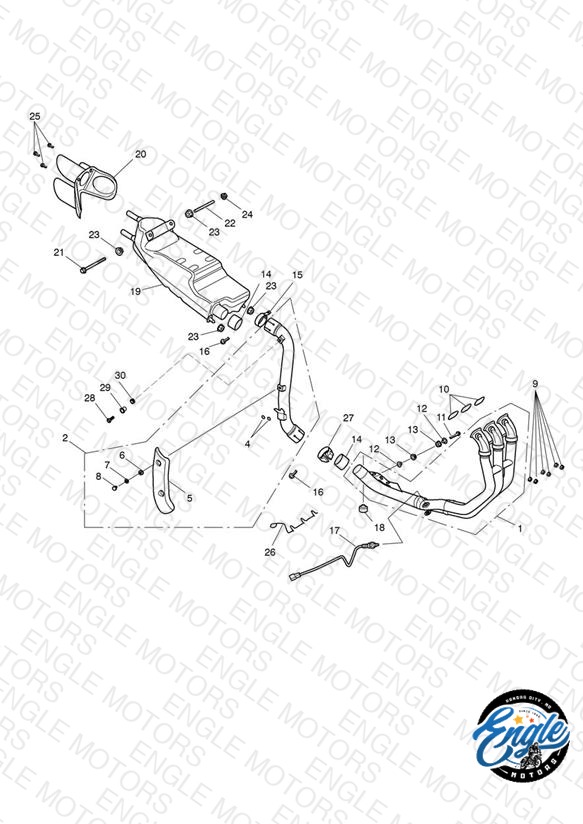 Exhaust System > 281465 - All except AU, NZ & ZA - AU,NZ,ZA ALL VINS