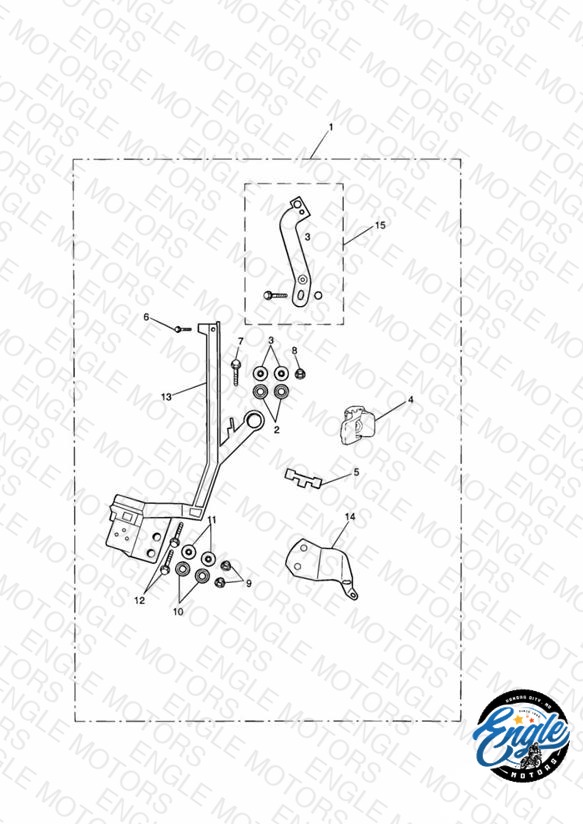 Pannier Rail, RH, Sub Assy