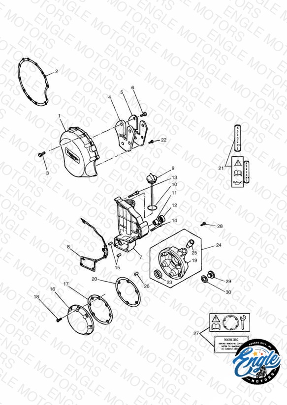 Engine Covers 4 Cylinder Grey 4902 »