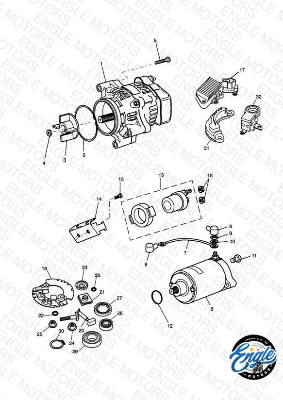 Alternator/Starter