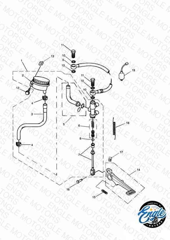 Rear Brake Master Cylinder