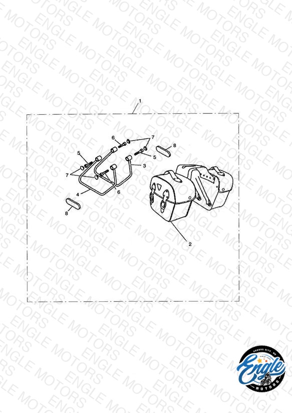 Saddlebag, Large, Kit