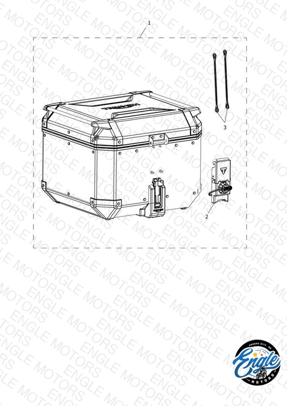 Top Box, Aluminium, Black