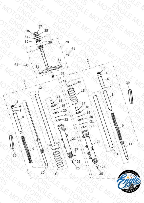 Front Forks & Lower Yoke