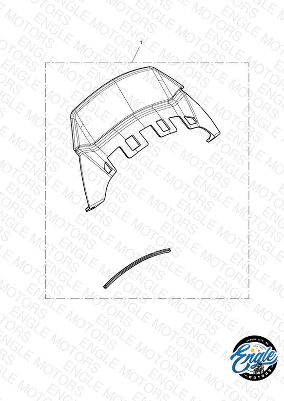 Flyscreen Visor Kit
