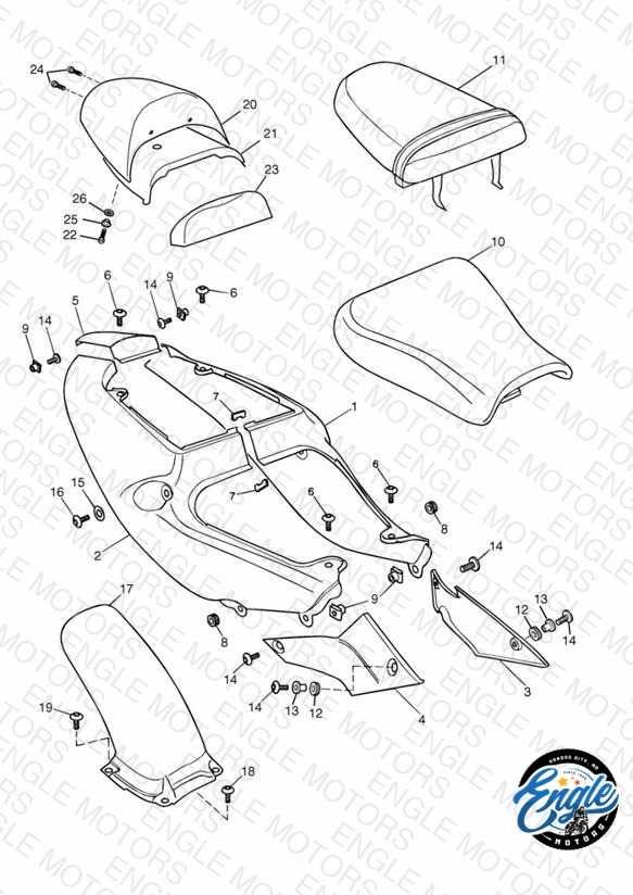 Rear Bodywork & Seat
