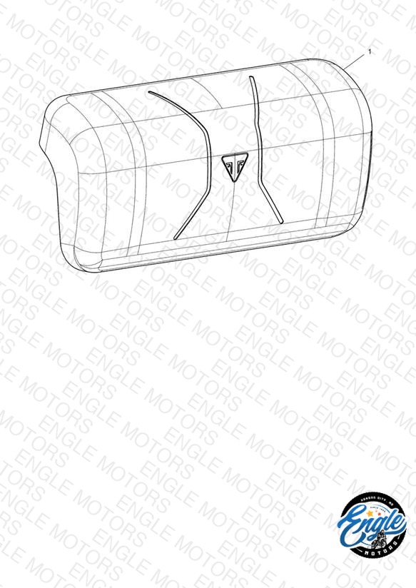 Top Box Back Rest Kit