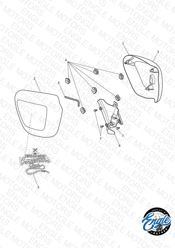 Side Fairing Panels - DGR Edition Only