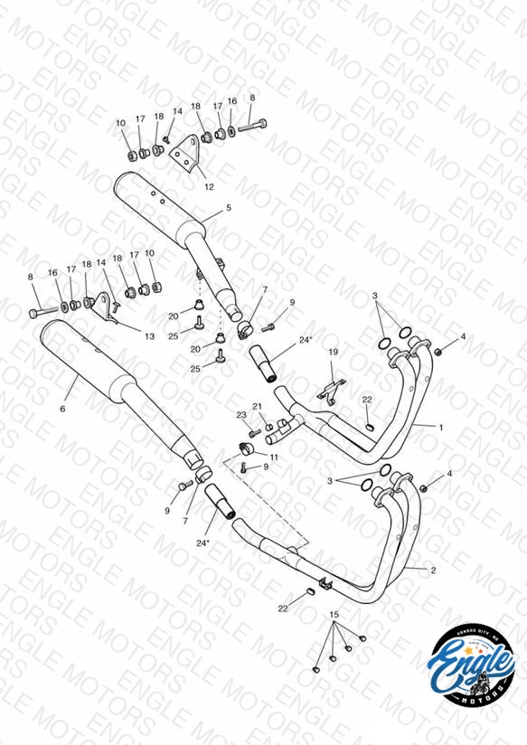 4 Cylinder Exhaust System