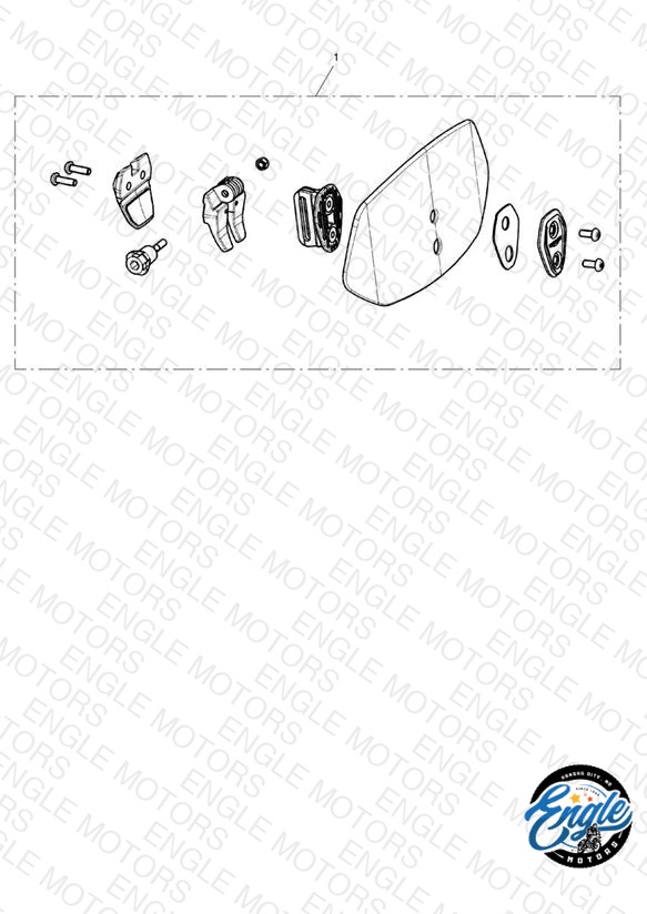 Screen Deflector Kit, Coated