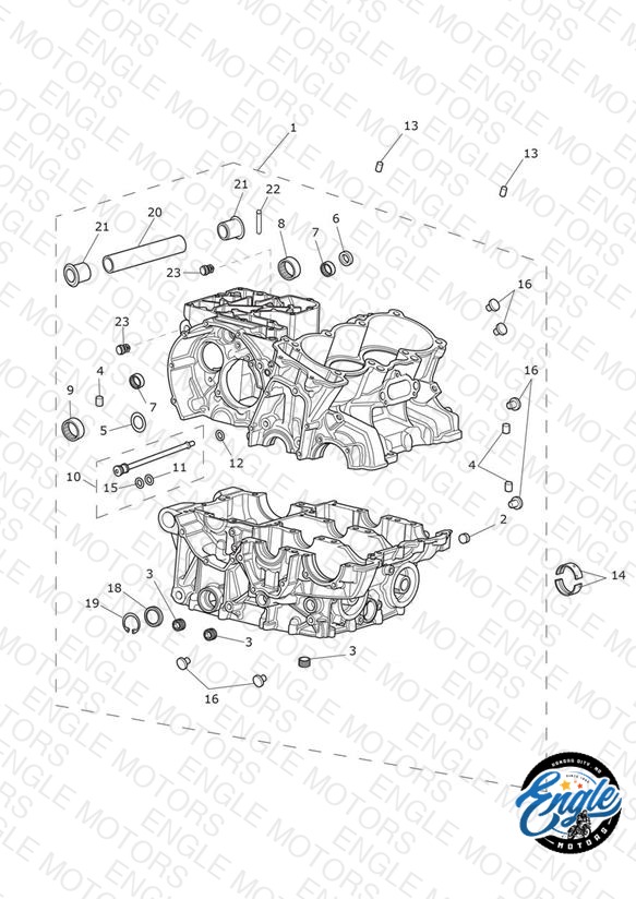 Crankcase & Fittings