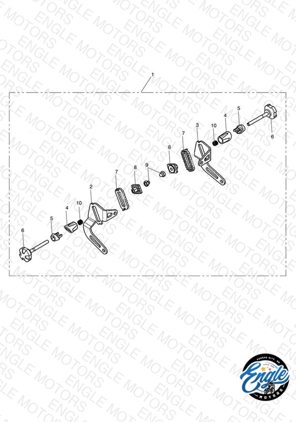 Angle Adjuster kit, Std Screen