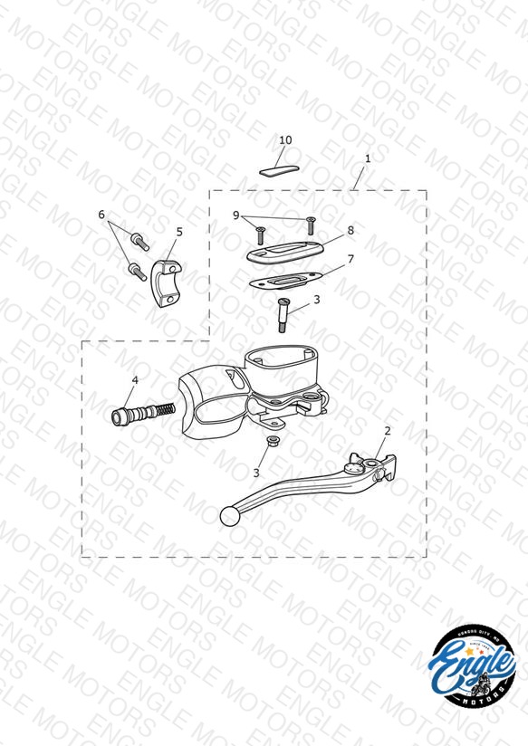 Front Master Cylinder Assy