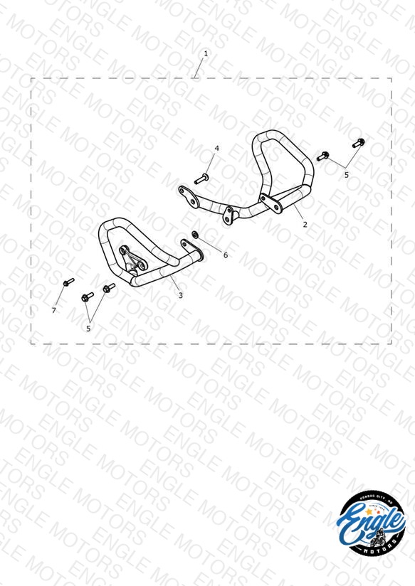 Protection Bar, Lower, Kit