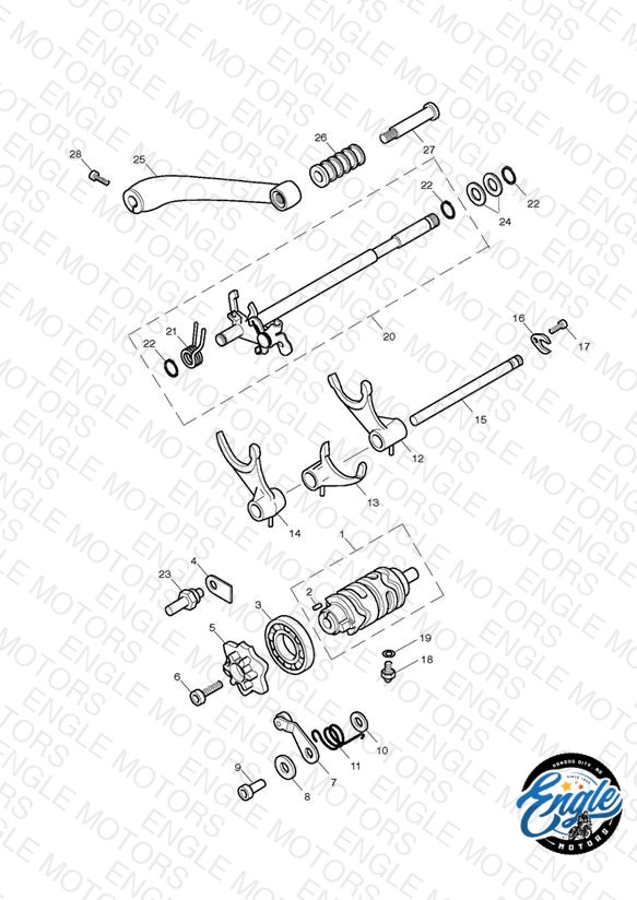 Gear Selector & Pedal