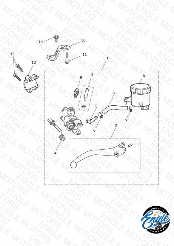 Front Master Cylinder Assy