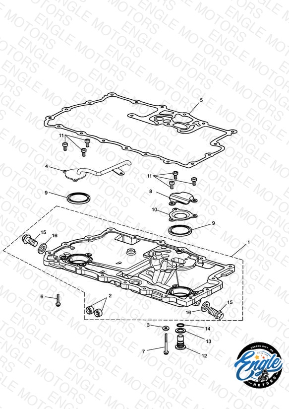 Sump & Fittings > Eng No 217500
