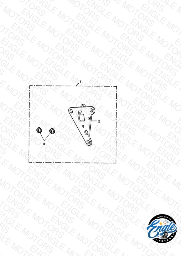Bracket Kit, Rear Cyl Head Mount