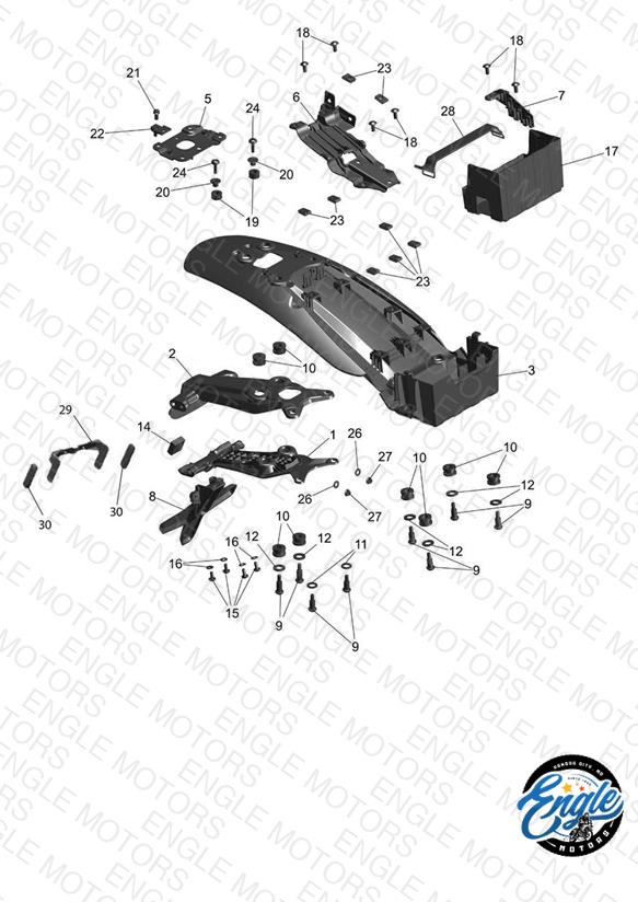 Rear Mudguard