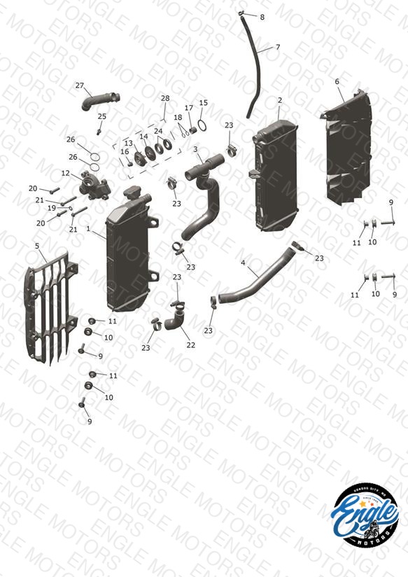 Radiator, Fan & Thermostat