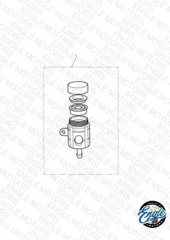 Reservoir, Brake, Rear, Type 2