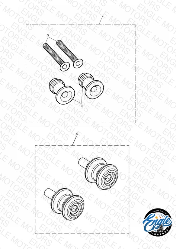 Paddock Stand Bobbin Kits