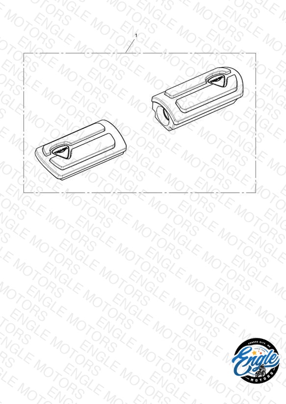 Highway Peg Assy, Pair