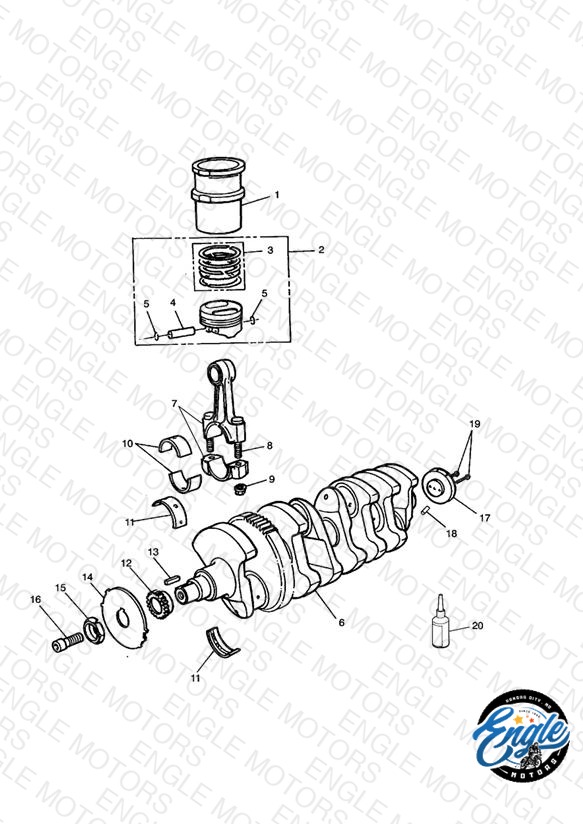 Crankshaft/Conn Rod/Pistons and Liners