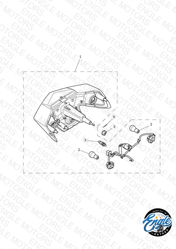 Rear Light (Inc Rear Indicators)