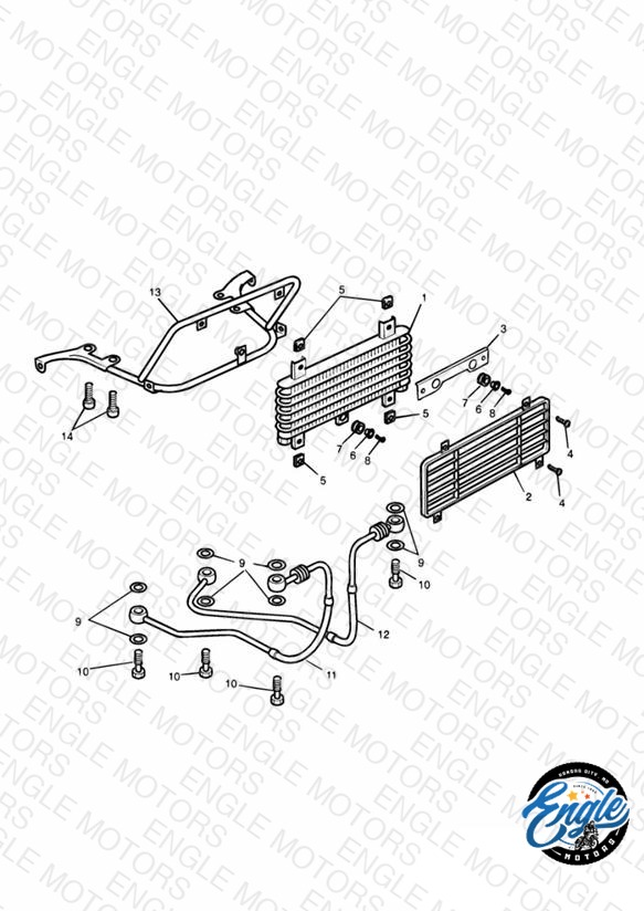 Oil Cooler 3 Cylinder » 35802