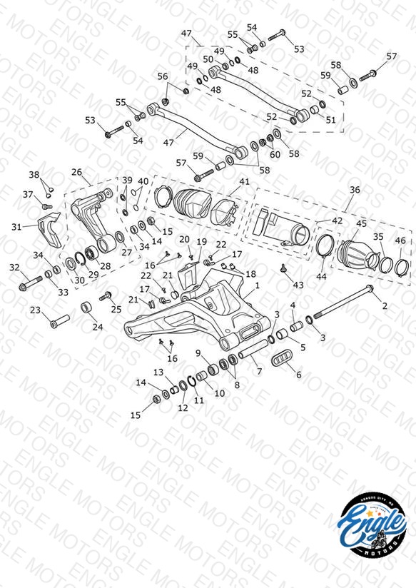 Swinging Arm Assembly