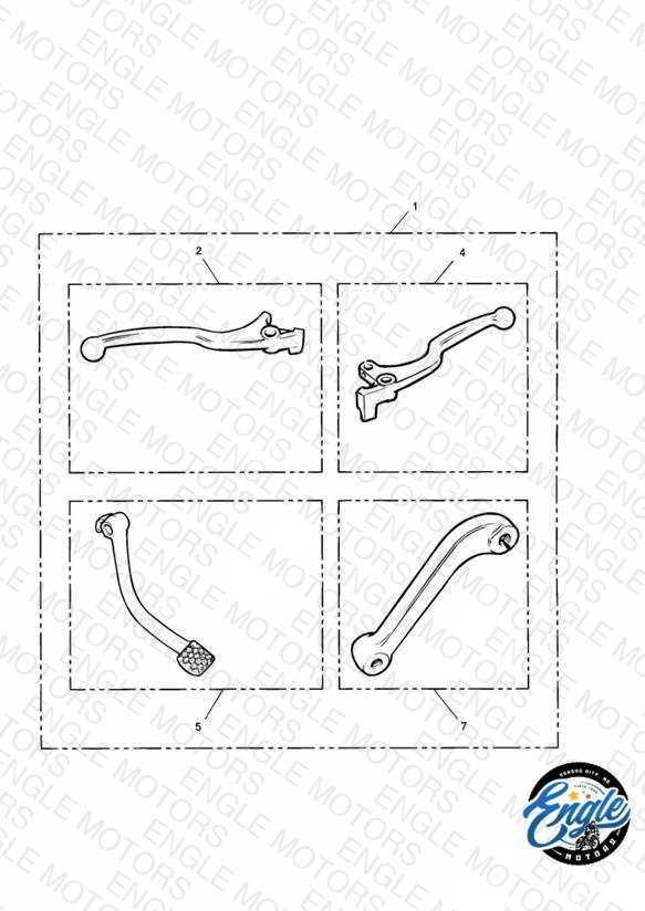 Chrome Levers