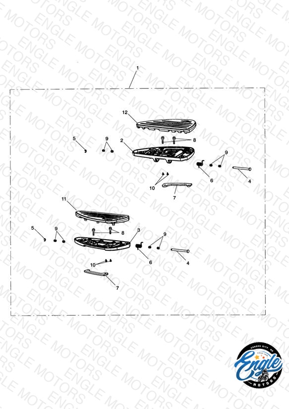 ’Classic’ Rider Footboard Kit