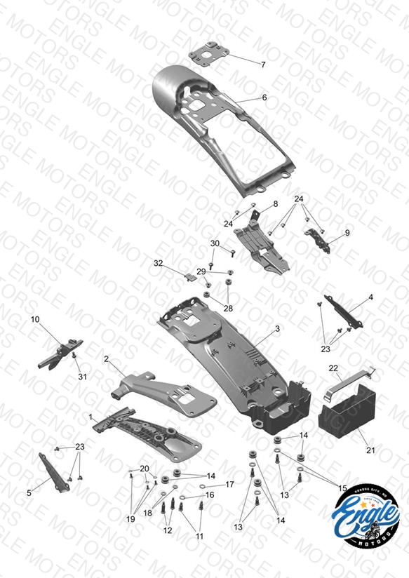 Rear Mudguard