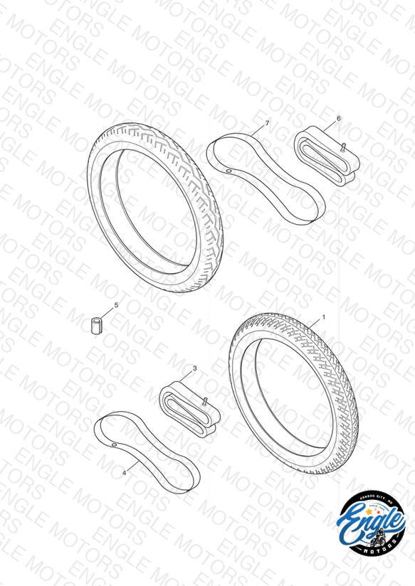 Tyres, Valves & Balance Weights - Bonneville T100
