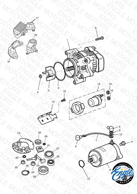 Alternator/Starter