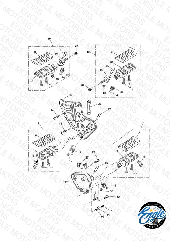Footrests & Control Plates