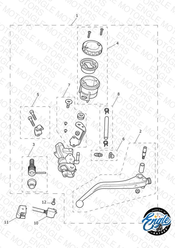 Front Brake Master Cylinder & Hoses