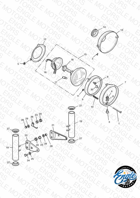 Headlight/Mountings