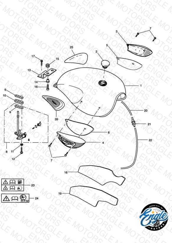 Fuel Tank and Fittings