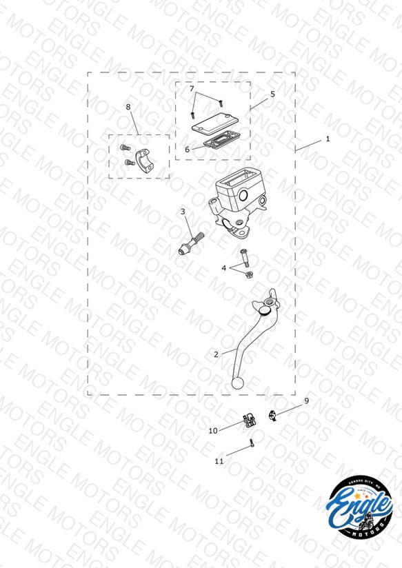 Front Brake Master Cylinder & Hoses