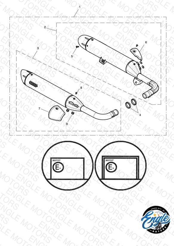 Silencer Pair, US, Chrome