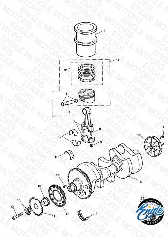 Crankshaft/Conn Rod/Pistons and Liners