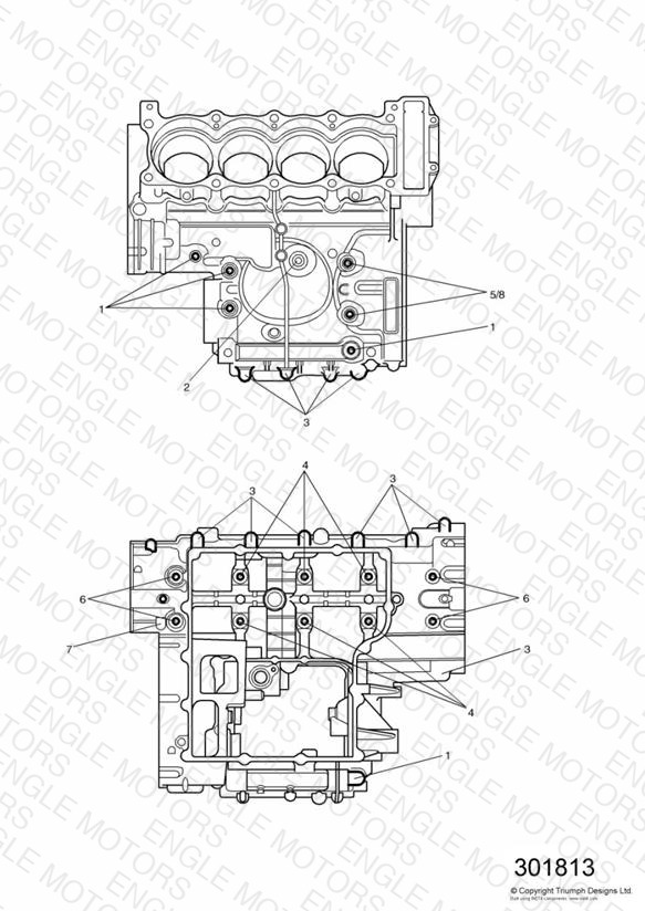 Crankcase Fixings