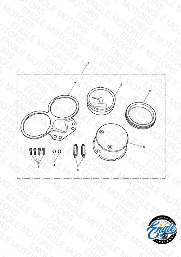 Tacho Conversion Kit 426935 >