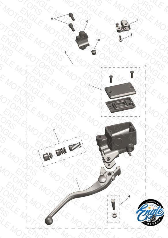 Front Brake Master Cylinder & Hoses